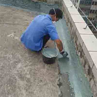 屋面防水补漏处理过程